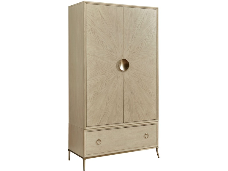 American Drew Bedroom Astral Armoire Complete 923-270R at Norwood Furniture