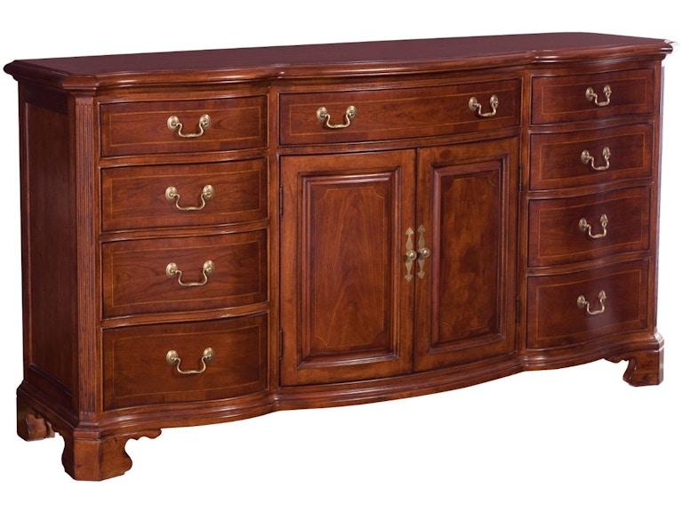 American Drew Bedroom Door Triple Dresser 791-160 at Norwood Furniture