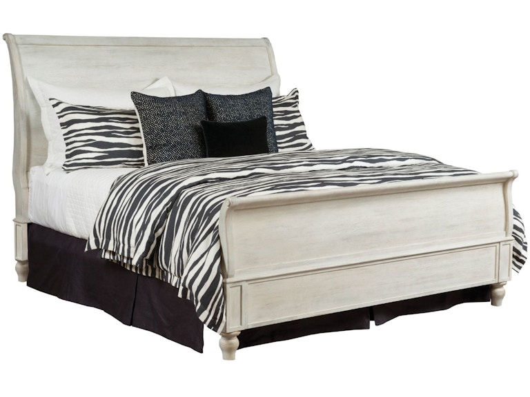 American Drew Bedroom Hanover Sleigh Queen Bed Complete 750-313R at Norwood Furniture