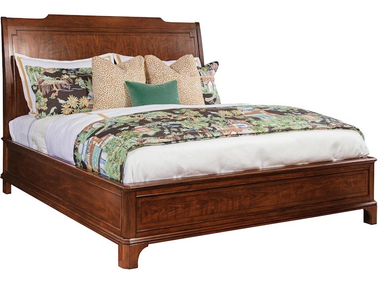 American Drew Bedroom Helmuth Queen Sleigh Bed - Complete 426-313R at Norwood Furniture