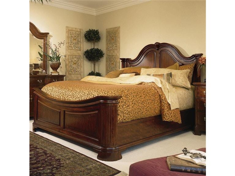 American Drew Bedroom Mansion Queen Bed Complete 791-313R at Norwood Furniture