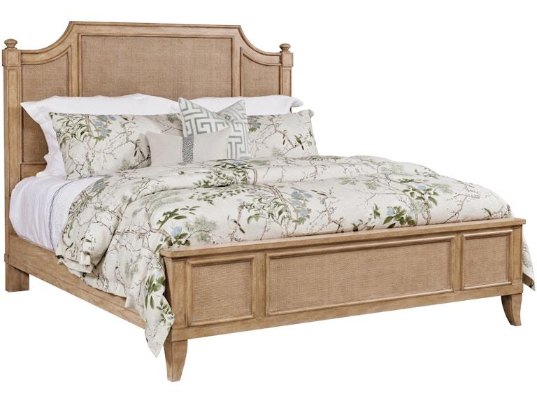 American Drew Bedroom Queen Randall Panel Bed - Complete 483-313R at Norwood Furniture
