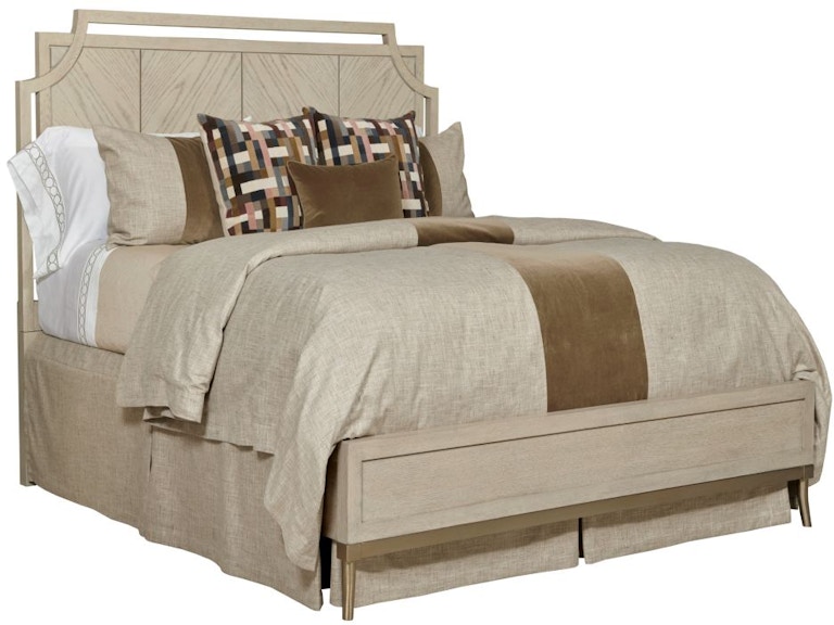 American Drew Bedroom Royce Queen Bed Complete 923-304R at Norwood Furniture