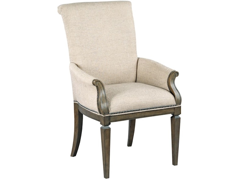 American Drew Casual Dining Camille Upholstered Arm Chair 654-623 at Norwood Furniture