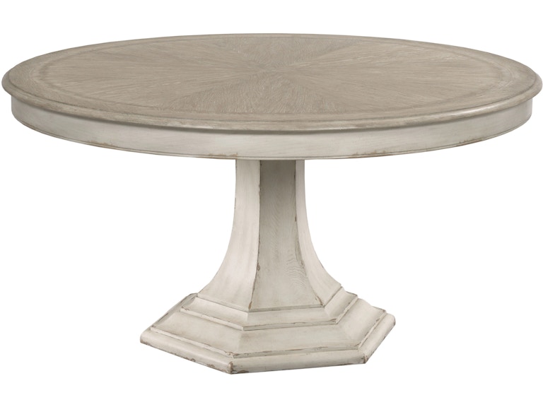 American Drew Casual Dining Civette Round Dining Table Package - Breve 309-702BR at Norwood Furniture