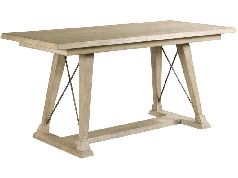 American Drew Casual Dining Clayton Counter Height Trestle Table Complete 803-700R at Norwood Furniture