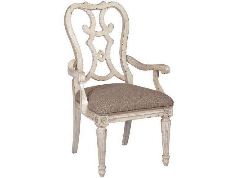 American Drew Casual Dining Cortona Arm Dining Chair 513-637 at Norwood Furniture