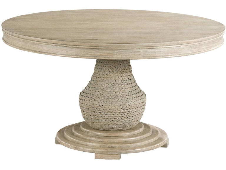 American Drew Casual Dining Largo Round Dining Table Complete 803-701R at Norwood Furniture