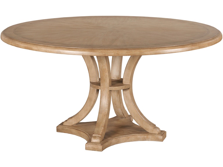 American Drew Casual Dining Midway Round Dining Table - Complete 483-701R at Norwood Furniture