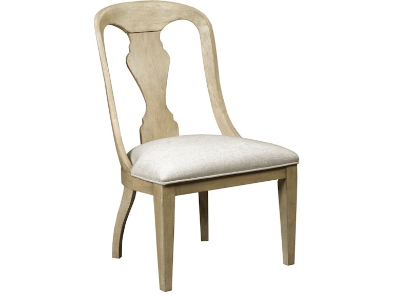 American Drew Casual Dining Whitby Upholstered Side Chair Driftwood 750-622D at Norwood Furniture