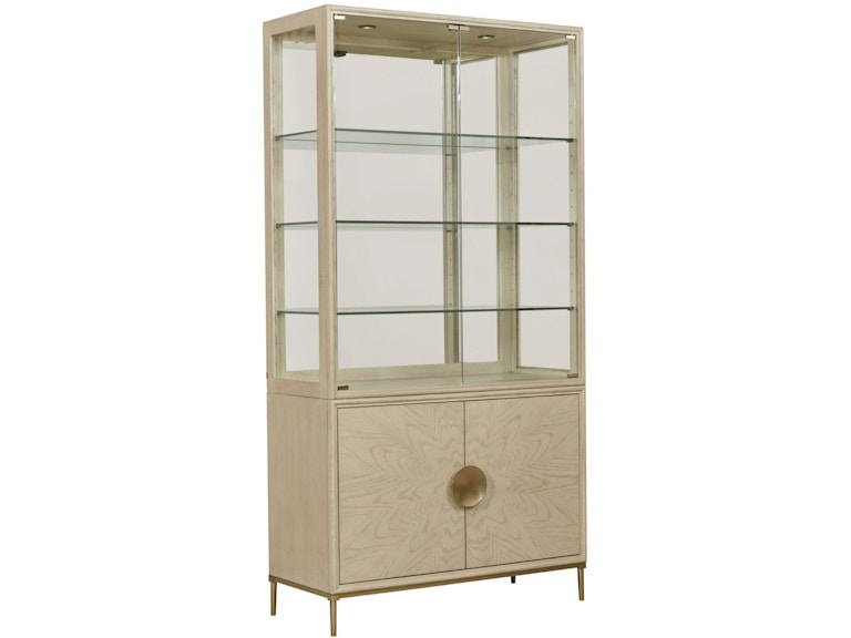 American Drew Living Room Baltic Cabinet Complete 923-830R at Norwood Furniture