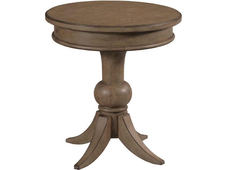 American Drew Living Room Georgie Round End Table 151-916 at Norwood Furniture