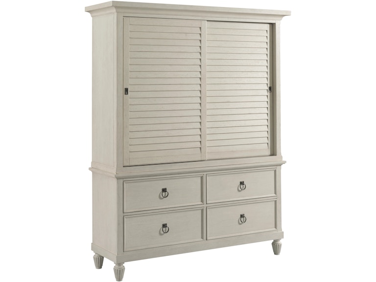 American Drew Living Room Media Wardbrobe - Complete 016-270R at Norwood Furniture