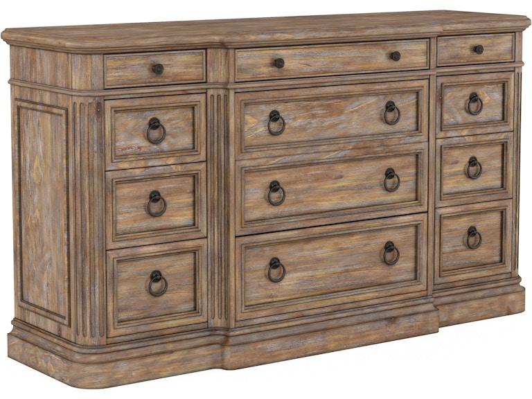 ART Furniture Bedroom Architrave - 12 Drawer Dresser 277131-2608 at Norwood Furniture