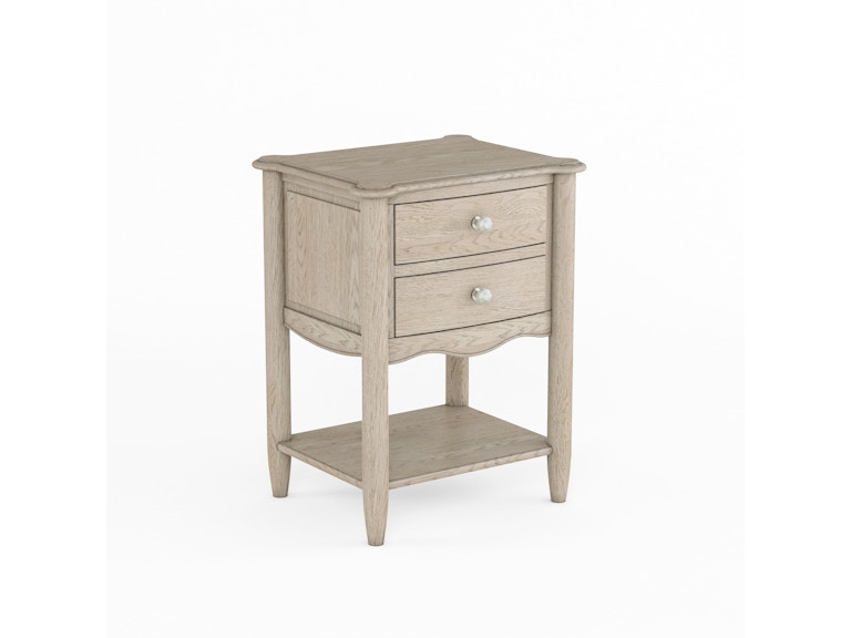 ART Furniture Bedroom Charme Petite Nightstand-Sandstone 300141-2325 at Norwood Furniture