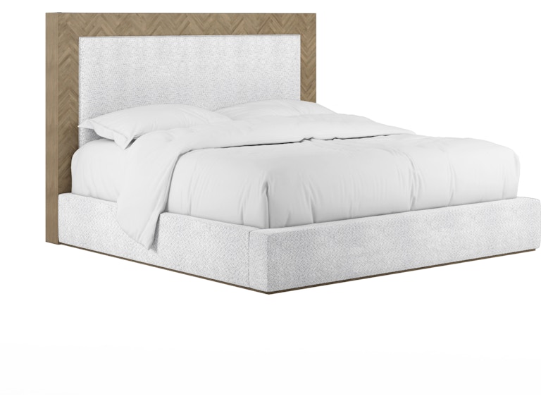 ART Furniture Bedroom Garrison 5/0 Queen Upholstered Bed 322125-1302 at Norwood Furniture