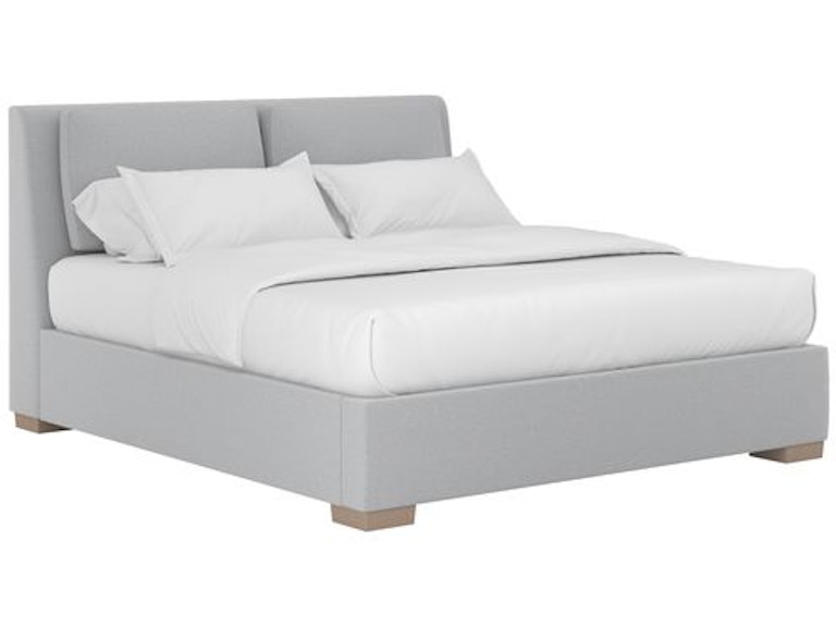 ART Furniture Bedroom Grant Queen Pillow Back Upholstered Bed-Alum 413115-2743H2 at Norwood Furniture