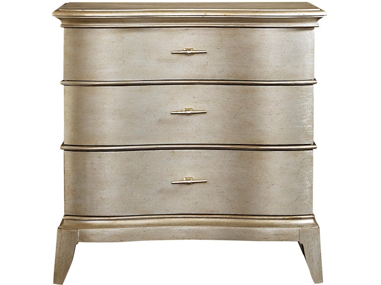 ART Furniture Bedroom Starlite-3 Drawer Nightstand 406140-2227 at Norwood Furniture