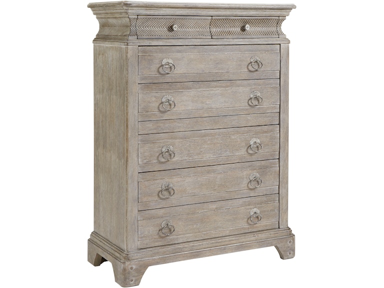 ART Furniture Bedroom Summer Creek 8 Drawer Chest 251150-1303 at Norwood Furniture