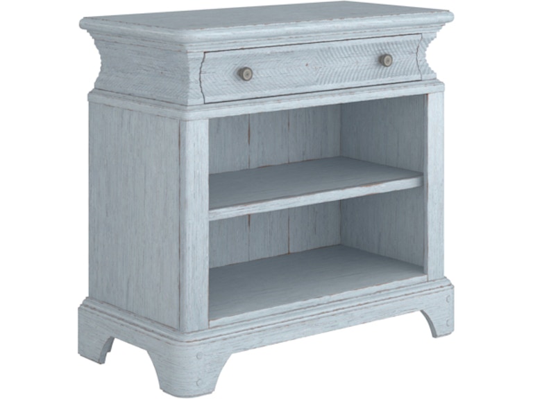 ART Furniture Bedroom Summer Creek Nightstand G Shutter Blue 251141-1361 At Norwood Furniture
