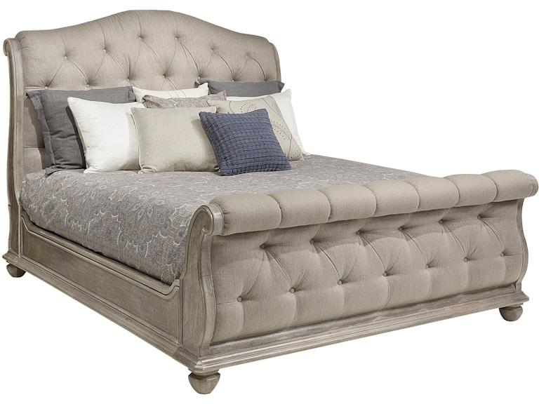 ART Furniture Bedroom Summer Creek Queen Upholstered Sleigh Bed 251125-1303 at Norwood Furniture