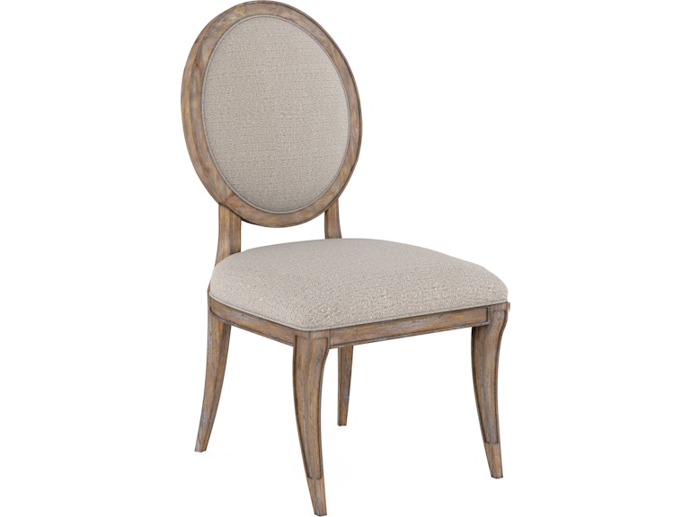 ART Furniture Casual Dining Architrave Oval Side Chair 277202-2608 at Norwood Furniture