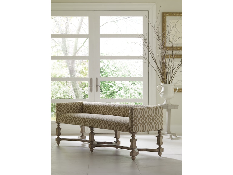 ART Furniture Living Room Bordeaux Bench 7162041108-TRA at Norwood Furniture