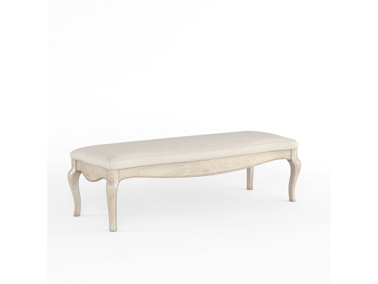 ART Furniture Living Room Charme Bed Bench-Sandstone 300149-2325 at Norwood Furniture
