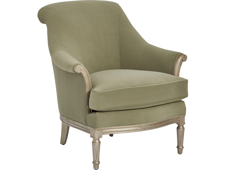 ART Furniture Living Room Provenance Charlotte Chair-Emerald 176534-5227AA at Norwood Furniture