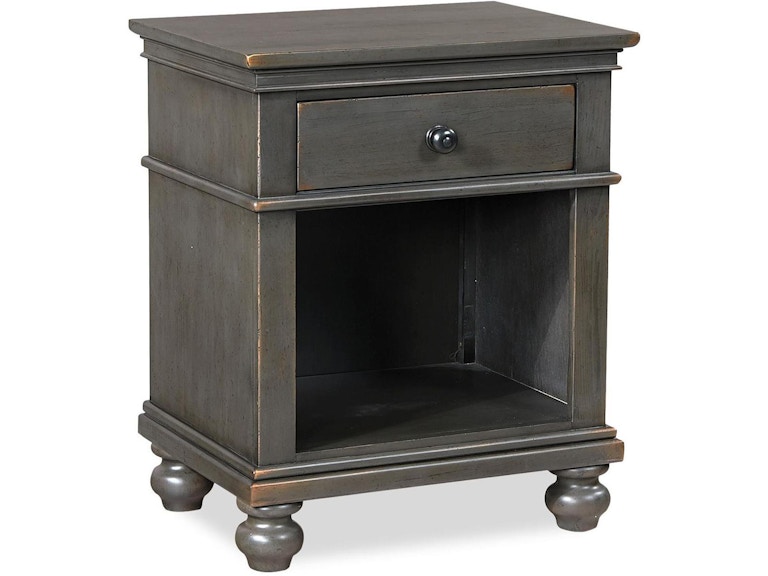 aspenhome Bedroom 1 Drawer Nightstand I07-451N-PEP-1 at Norwood Furniture