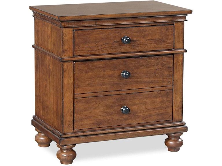 aspenhome Bedroom 2 Drawer Nightstand I07-450-WBR-1 at Norwood Furniture