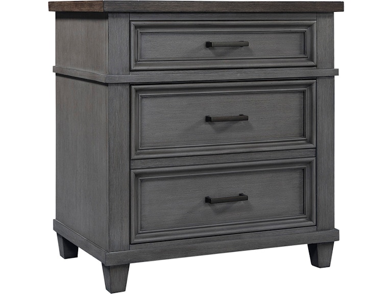 aspenhome Bedroom 2 Drawer Nightstand I248-450-SLT-2 at Norwood Furniture
