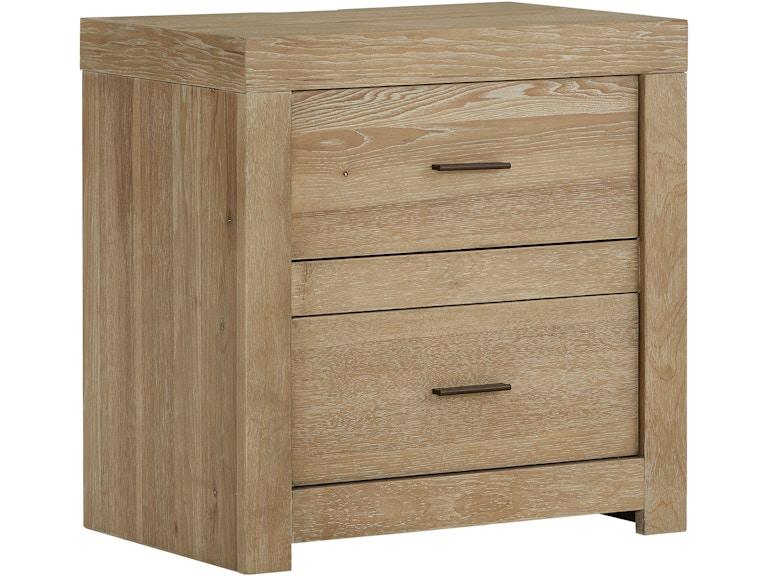 aspenhome Bedroom 2 Drawer Nightstand with power IML-450-KHK-2 at Norwood Furniture
