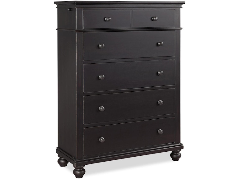 aspenhome Bedroom 5 Drawer Chest I07-456-BLK-1 at Norwood Furniture