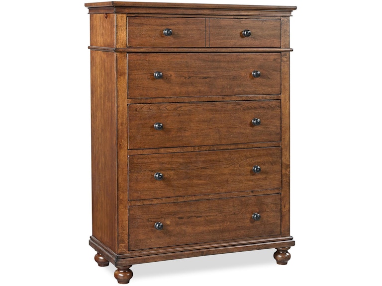 aspenhome Bedroom 5 Drawer Chest I07-456-WBR-1 at Norwood Furniture
