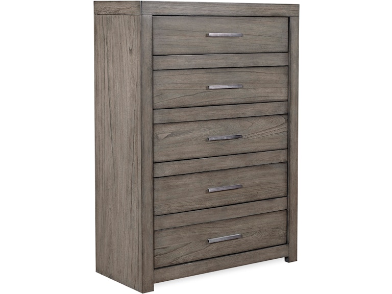 aspenhome Bedroom 5 Drawer Chest IML-456-GRY-1 at Norwood Furniture