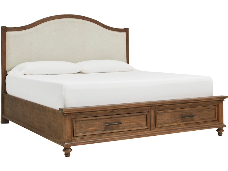 aspenhome Bedroom California King Upholstered Bed I3002-177 at Norwood Furniture