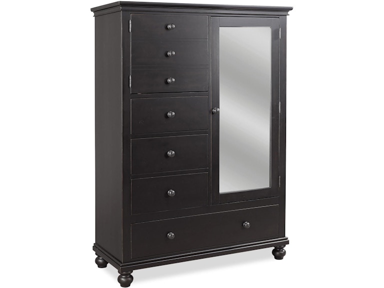 aspenhome Bedroom Chiffarobe I07-459-BLK-1 at Norwood Furniture