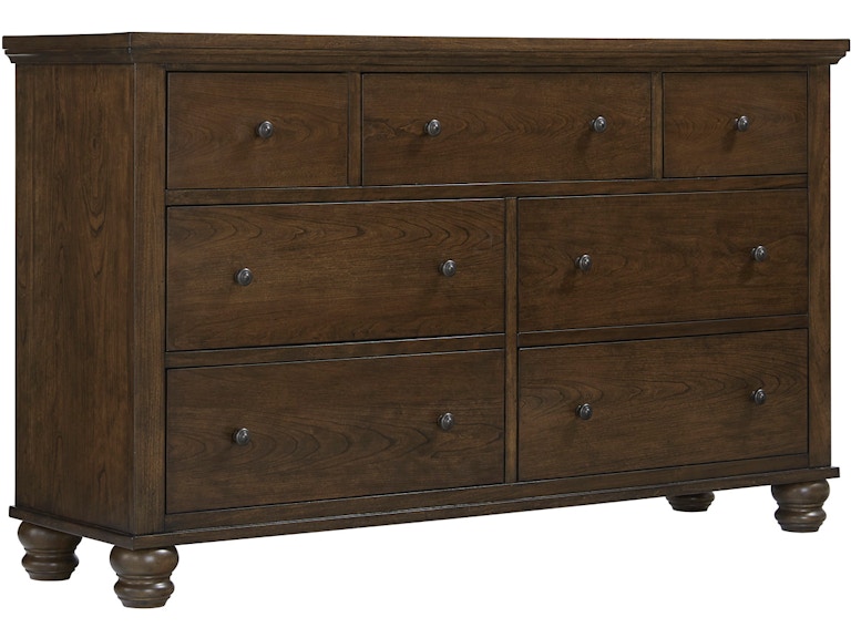 aspenhome Bedroom Double Dresser ICB-454-CLC-5 at Norwood Furniture