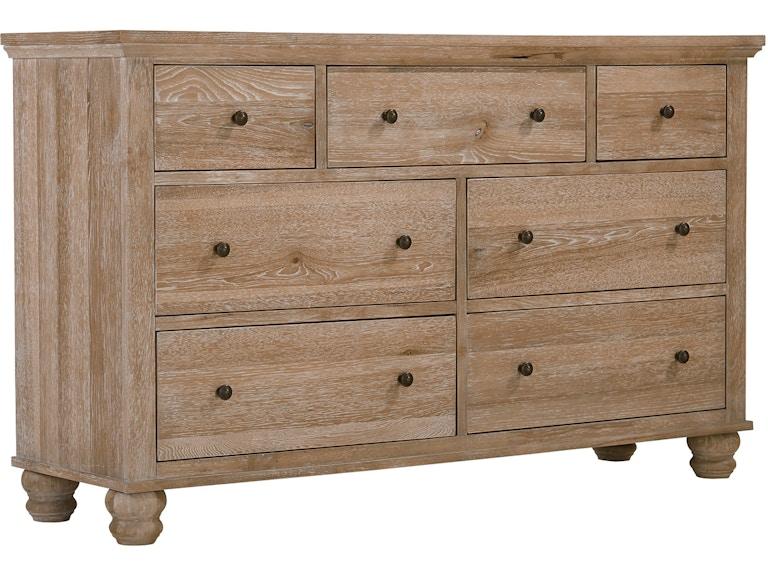aspenhome Bedroom Double Dresser ICB-454-KHK-5 at Norwood Furniture