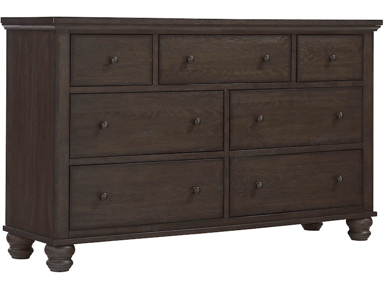 aspenhome Bedroom Double Dresser ICB-454-PPR-5 at Norwood Furniture
