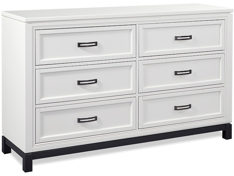 aspenhome Bedroom Dresser I32-453-WHT-1 at Norwood Furniture