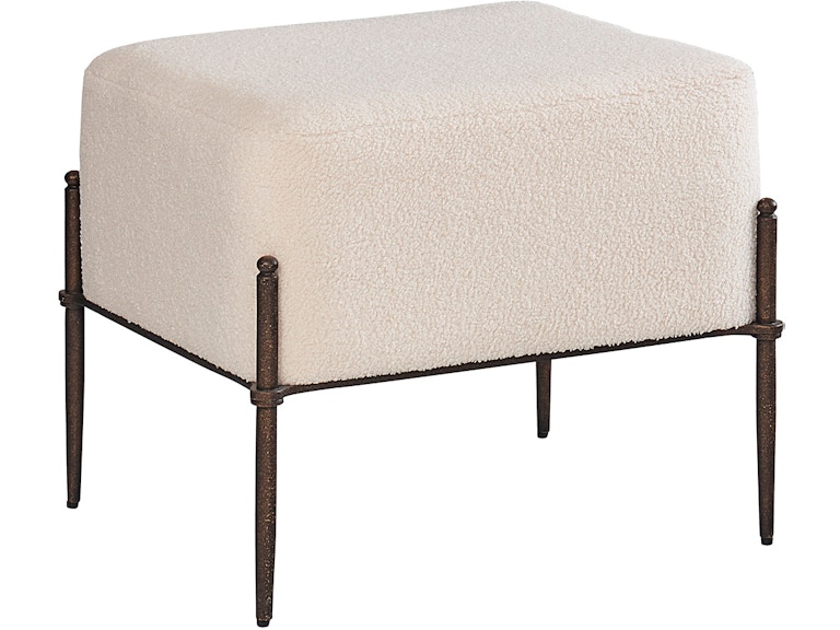 aspenhome Bedroom Shearling Natural Stool I3210-4691 at Norwood Furniture