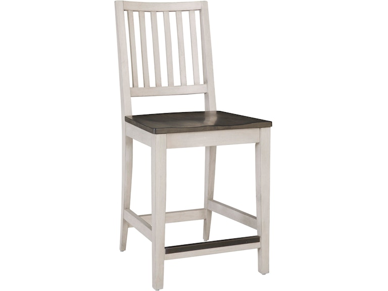aspenhome Casual Dining Counter Height Chair with Wood Seat (2/Ctn) I248-6050S at Norwood Furniture
