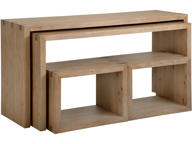 aspenhome Casual Dining Nesting Sofa Table with Stools I3342-9150-LIT at Norwood Furniture