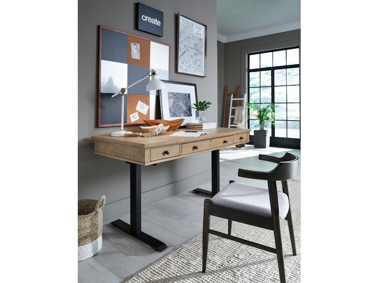 aspenhome Home Office 60 Inch Adj. Lift Desk Top (for IUAB-301-2) I3017-360T at Norwood Furniture