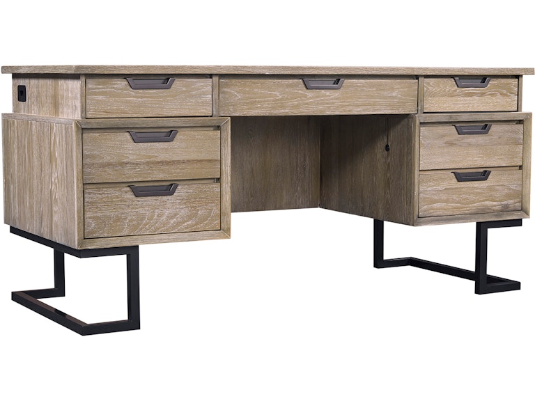 aspenhome Home Office 66 Inch Executive Desk IHP-304-KHA at Norwood Furniture