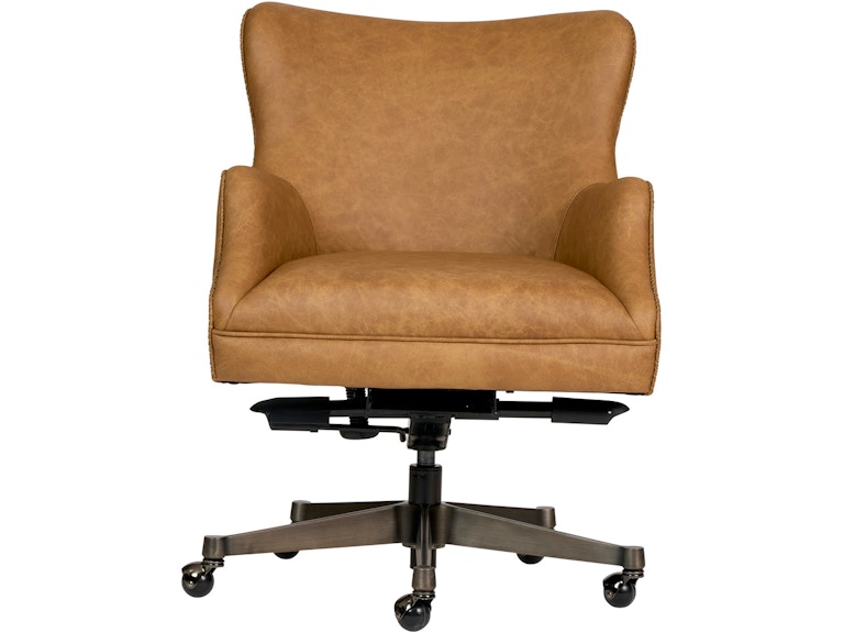 Aspenhome Home Office Blake Exec Chair Venetian Caramel A16-3680 At Norwood Furniture
