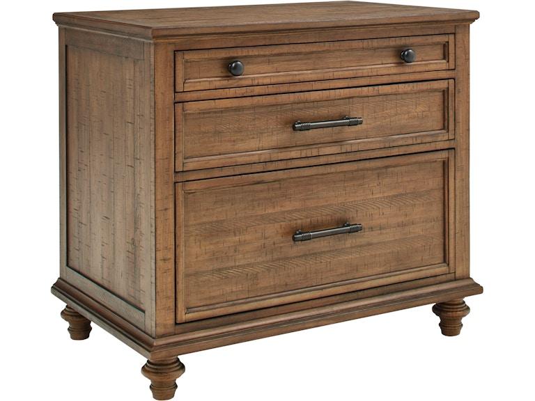 aspenhome Home Office Workstation Combo File Cabinet I3002-378 at Norwood Furniture