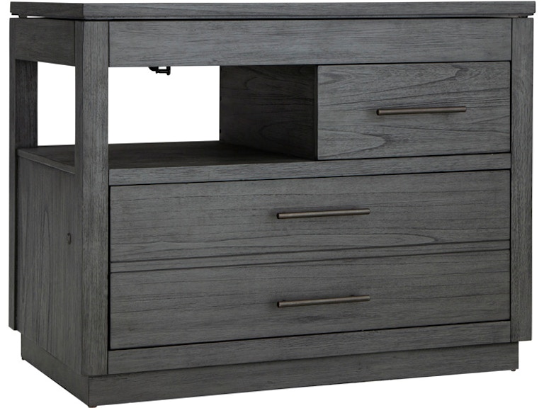 aspenhome Home Office Workstation Combo File Cabinet with Lift Top I597-380 at Norwood Furniture